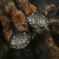 Viking Age Tortoise Brooches – Set Of 2 -Chic Jewelry Store AS ABR016 7