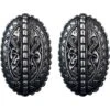 Broa Oval Viking Brooches – Set Of 2 -Chic Jewelry Store AS ABR019