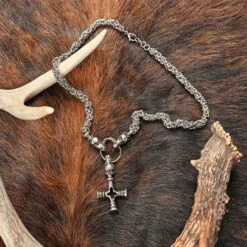 Dragon Hammer Viking Necklace – Dragon Chain -Chic Jewelry Store AS AV002 C 5