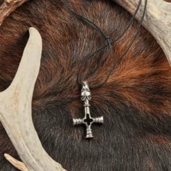 Dragon Hammer Viking Necklace -Chic Jewelry Store AS AV002 5