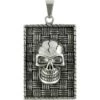 Skull Dog Tag Pendant -Chic Jewelry Store AST 1172