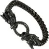 Stainless Steel Black Dragon Head Bracelet -Chic Jewelry Store AST 1199