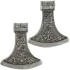 Steel Viking Axe Head Pendant -Chic Jewelry Store AST 1201