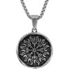 Viking Sun Vegvisir Necklace -Chic Jewelry Store AST 1212