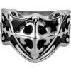 Fleur Cross Shield Ring -Chic Jewelry Store AST 1222