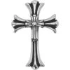 Double Fleur Cross Pendant -Chic Jewelry Store AST 1225