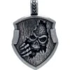 Medieval Shield And Skull Pendant -Chic Jewelry Store AST 1233