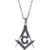 Masonic Symbol Necklace