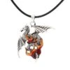 Flame Dragon Necklace 2 Flame Dragon Necklace -Chic Jewelry Store CCJ184