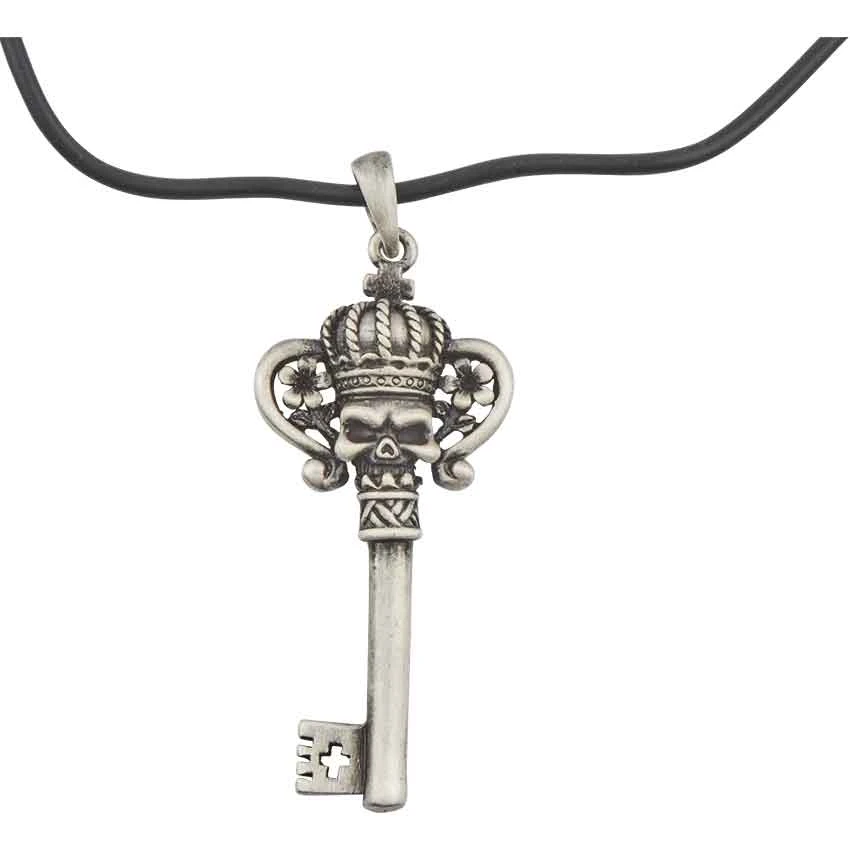 Skull Key Necklace 3 Skull Key Necklace