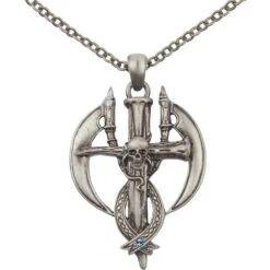 Skull Cross Necklace