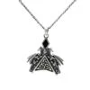Celtic Double Dragon Necklace 2 Celtic Double Dragon Necklace -Chic Jewelry Store CCJ328