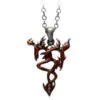 Dual Fire Drake Necklace -Chic Jewelry Store CCJ392