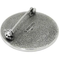 Sterling Silver Moon Pentacle Brooch -Chic Jewelry Store DD TBR 381 2