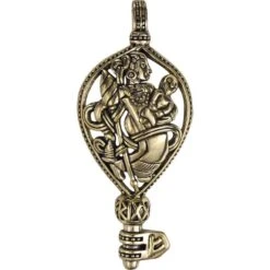 Bronze Frigga’s Key Pendant