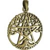 Bronze Cutout Tree Pentacle Pendant -Chic Jewelry Store DD ZTP 3180 1