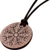 Helm Of Awe Copper Necklace 1 Helm Of Awe Copper Necklace -Chic Jewelry Store GOT 149