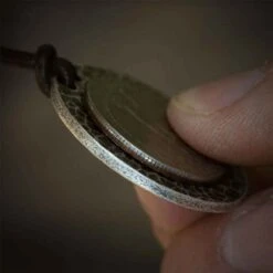 Helm Of Awe Silver Necklace -Chic Jewelry Store GOT 151 5