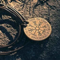 Vegvisir Norse Bronze Necklace 12 Vegvisir Norse Bronze Necklace -Chic Jewelry Store GOT 163 5