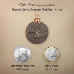 Vegvisir Norse Bronze Necklace 13 Vegvisir Norse Bronze Necklace -Chic Jewelry Store GOT 163 6