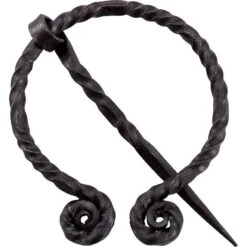 Viking Forged Penannular Brooch -Chic Jewelry Store HW 700470 3