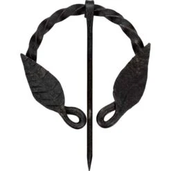 Penannular Leaf Brooch