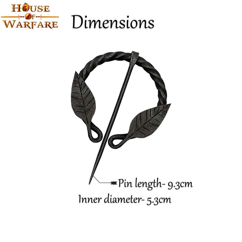 Penannular Leaf Brooch 9 Penannular Leaf Brooch - Image 7