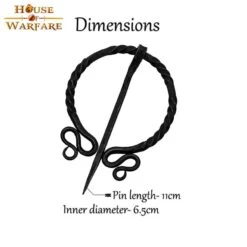 Twisted Vine Penannular Brooch 19 Twisted Vine Penannular Brooch -Chic Jewelry Store HW 700480 8