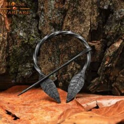 Leaf Penannular Brooch -Chic Jewelry Store HW 700481 4