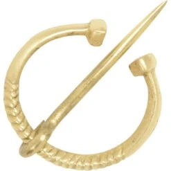 Small Brass Cloak Pin