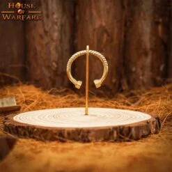 Small Brass Cloak Pin 12 Small Brass Cloak Pin -Chic Jewelry Store HW 700676 4