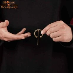 Small Brass Cloak Pin 15 Small Brass Cloak Pin -Chic Jewelry Store HW 700676 7