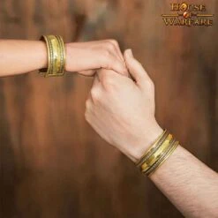 Brass Viking Cuff Bracelet – Medium -Chic Jewelry Store HW 701060 10