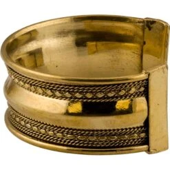 Brass Viking Cuff Bracelet – Medium -Chic Jewelry Store HW 701060 5
