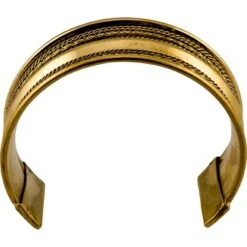 Brass Viking Cuff Bracelet – Medium -Chic Jewelry Store HW 701060 6