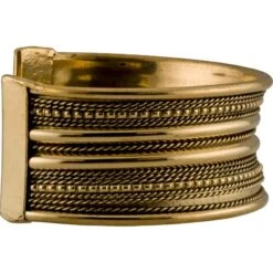 Brass Viking Cuff Bracelet – Small -Chic Jewelry Store HW 701061 3