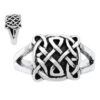 Sterling Silver Celtic Knot Ring -Chic Jewelry Store JB 101
