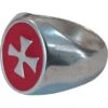 Womens Red Templar Ring -Chic Jewelry Store ME 0329