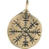 Yrsa Pendant With Runes -Chic Jewelry Store MY101527