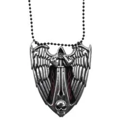 Silver Evil Angel Knife Necklace -Chic Jewelry Store NP YC8991 SL 2