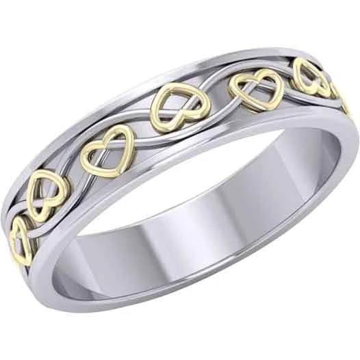 Silver Celtic Heart Knotwork Ring 3 Silver Celtic Heart Knotwork Ring