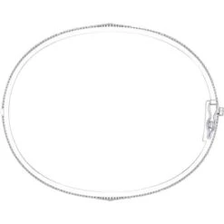 Sterling Silver Serpentine Celtic Bangle -Chic Jewelry Store PS TBA212 3