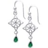 Four Point Celtic Knot Dangle Earrings -Chic Jewelry Store PS TE2891