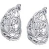 Silver Celtic Claddagh Post Earrings -Chic Jewelry Store PS TER1673