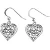 Celtic Heart Earrings -Chic Jewelry Store PS TER378 1