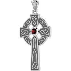 Celtic Cross Pendant With Birthstone -Chic Jewelry Store PS TP3252 11