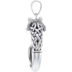 Sterling Silver Celtic Wolf Pendant -Chic Jewelry Store PS TPD4851 3