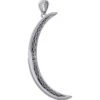 Large Crescent Moon With Knotwork Pendant -Chic Jewelry Store PS TPD5835