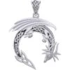Silver Celtic Dragon Pendant -Chic Jewelry Store PS TPD5849