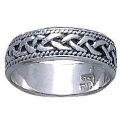 Celtic Knotwork Silver Ring